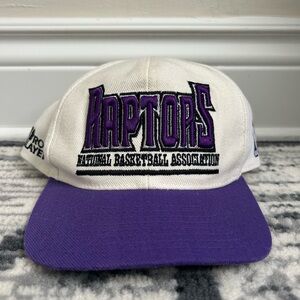 Vintage Toronto Raptors SnapBack Hat By Pro Player Rare 90s NBA
